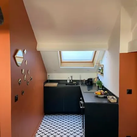 T2 Dernier Etage Quartier Halles,cote Des Basques Apartman *